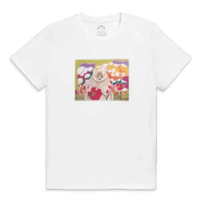 Primary Adult Art Tee In White