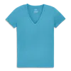 Primary Adult Classic Slub V-neck Tee In Storm