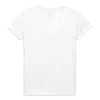 Primary Adult Classic Slub V-neck Tee In White
