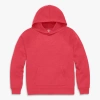 Primary Adult Cozy Fleece Pullover Hoodie In Red