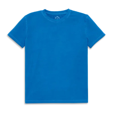 Primary Adult Easy Crewneck Tee In Blue