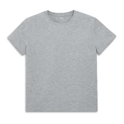 Primary Adult Easy Crewneck Tee In Heather Gray