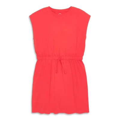 Primary Adult Everywear Dress In Red