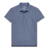 Primary Adult Flexknit Polo In Sunwashed Navy