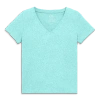 Primary Adult Heathered Easy V-neck Tee In Green