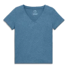 Primary Adult Heathered Easy V-neck Tee In Moonlight