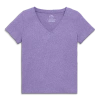 Primary Adult Heathered Easy V-neck Tee In Purple