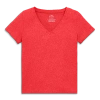 Primary Adult Heathered Easy V-neck Tee In Strawberry