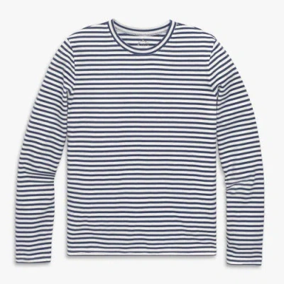 Primary Adult Long Sleeve Everyday Stripe Tee In Black