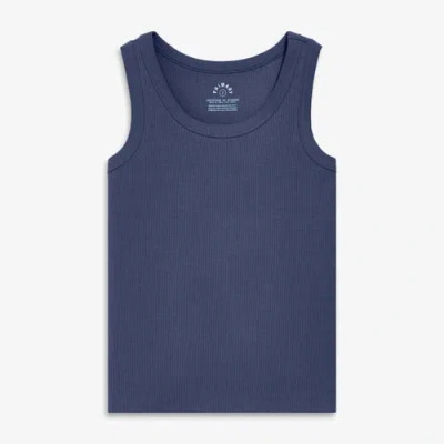 Primary Adult Rib Tank In Blue