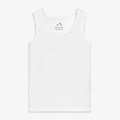 Primary Adult Rib Tank In White