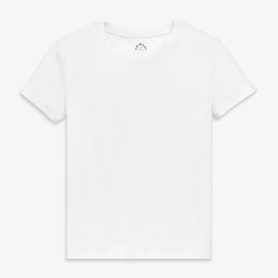 Primary Adult Rib Tee In White