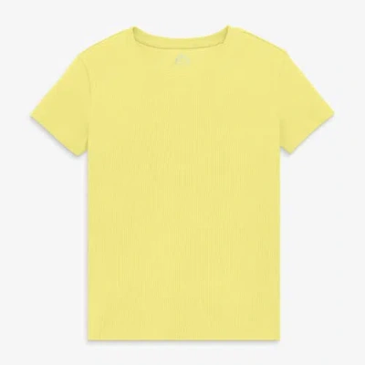 Primary Adult Rib Tee In Yellow