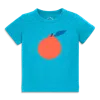 Shop Primary Baby Clementine Tee In Sea