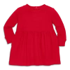 Primary Baby Cozy Pocket Dress In Red