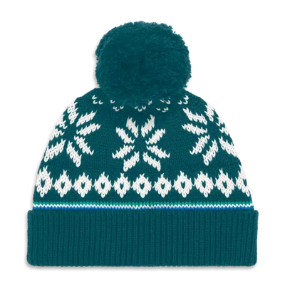 Primary Kids'  Baby Fair Isle Beanie In Green