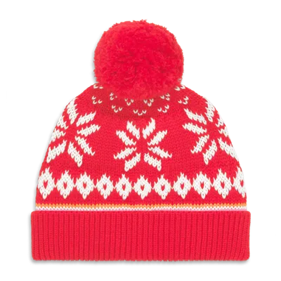 Primary Kids'  Baby Fair Isle Beanie In Red