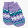 Primary Kids'  Baby Fleece-lined Fair Isle Mittens In Brown