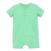 Primary Kids'  Baby Heathered Henley Shortie In Clover