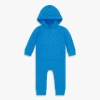 Primary Kids'  Baby Heathered Waffle Henley Romper In Blue