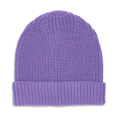 Primary Baby Knit Beanie In Purple