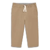 Primary Baby Lined Stretch Chino Drawstring Pant In Brown