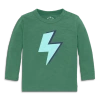 Primary Baby Long Sleeve Bolt Tee In Green