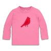 Primary Baby Long Sleeve Cardinal Tee In Pink