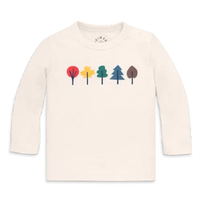 PRIMARY PRIMARY BABY LONG SLEEVE FOLIAGE TEE