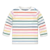 Primary Baby Long Sleeve Rainbow Stripe Tee In Multi