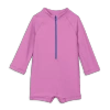 Primary Kids'  Baby One-piece Rash Guard In Bright Lilac