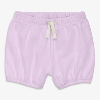 Primary Kids'  Baby Organic Bubble Short In Purple