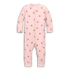 Primary Kids'  Baby Organic Zip Romper In Baby Bugs In Light Blossom Ladybugs