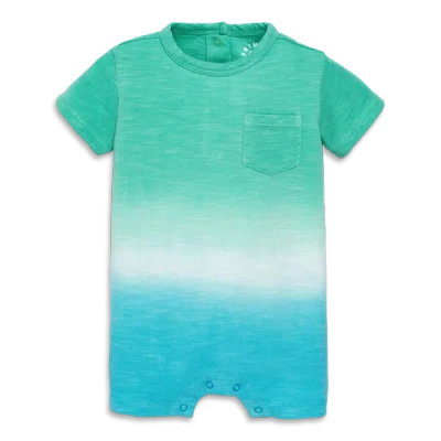 Primary Kids'  Baby Pocket Shortie In Dip-dye In Sea Dip Dye