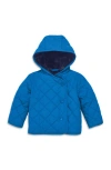 Primary Kids'  Baby Quilted Fleece-lined Puffer Jacket In Blueberry