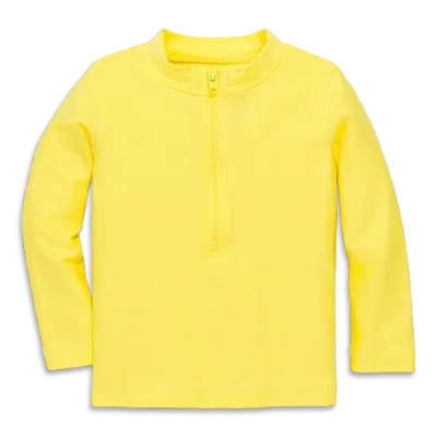 Primary Kids'  Baby Rash Guard In Banana