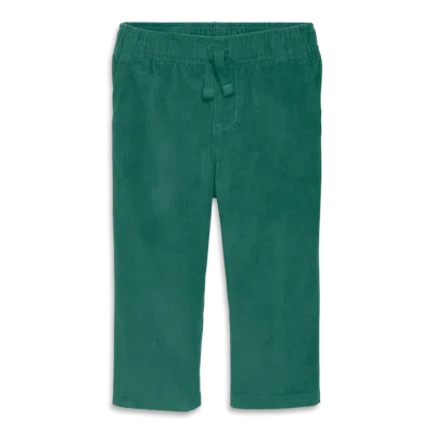 Primary Kids'  Baby Stretch Corduroy Drawstring Pant In Green