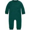 Primary Kids'  Baby Sweatshirt Romper In Ivy