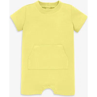 Primary Kids'  Baby Sweatshort Shortie In Yellow