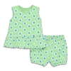 PRIMARY PRIMARY BABY TANK & BUBBLE SHORT SET IN CUTOUT SUNS