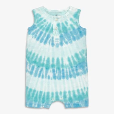 Primary Kids'  Baby Tank Shortie In Tie-dye In Blue