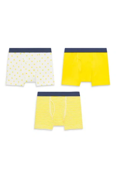 Primary Kids'  Boxer Brief 3-pack In Sunshine Mix