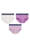 Primary Kids'  Brief 3-pack In Lavender Mix