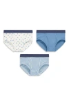 Primary Brief 3-pack In Vintage Blue Mix