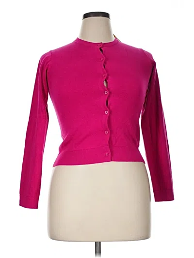 Pre-owned Primary Cardigan Sweater In Pink
