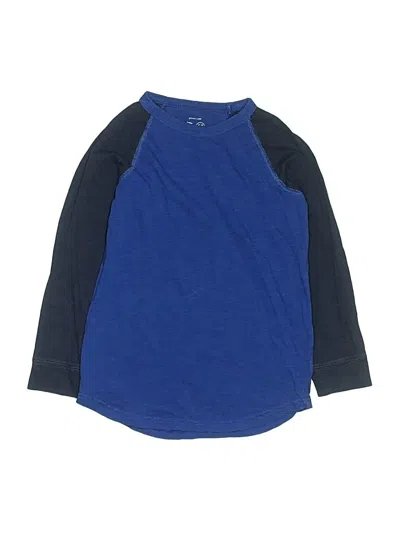 Pre-owned Primary Clothing Kids' 3/4 Sleeve T-shirt In Blue