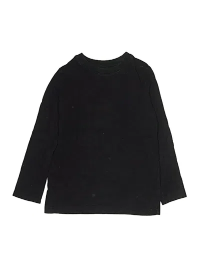 Pre-owned Primary Clothing Kids' 3/4 Sleeve T-shirt In Black