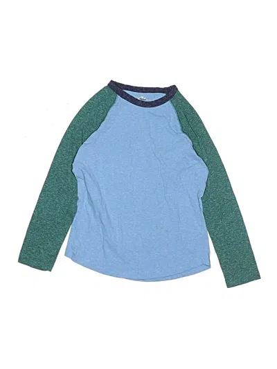 Pre-owned Primary Clothing Kids' 3/4 Sleeve T-shirt In Blue