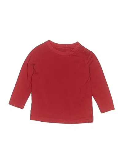 Pre-owned Primary Clothing Kids' 3/4 Sleeve T-shirt In Red