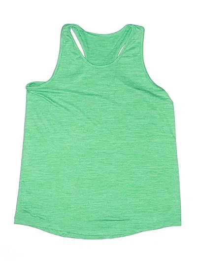 Pre-owned Primary Clothing Kids' Active Tank Top In Green